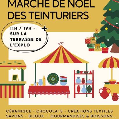 Les Teinturiers mini Christmas market
