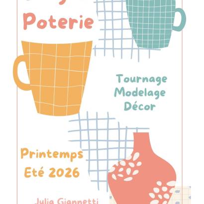 Pottery and modeling workshops with Julia Giannetti