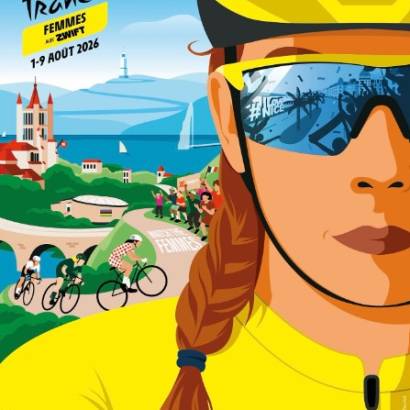 Women's Tour de France with Zwift in Vaison Ventoux Provence