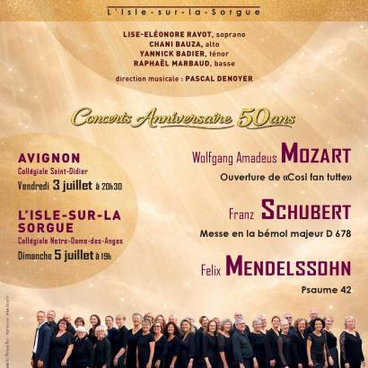 50 years of the Grimaud Choir and Symphony Orchestra