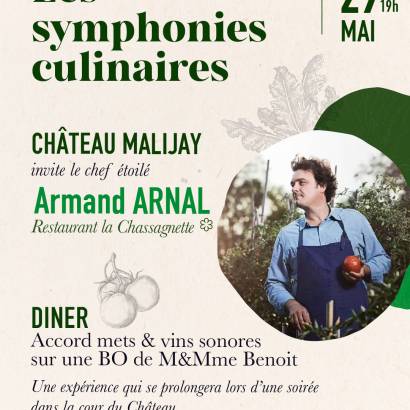 Les Symphonies Culinaires au Château Malijay