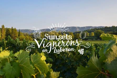 Sunsets Vignerons in the Luberon at Domaine La Garelle