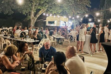 Abend im Vignoble des Templiers