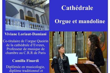 Concert d’orgue et de mandoline à la Cathédrale