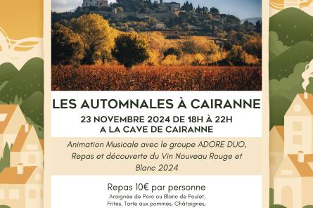 Les Automnales à Cairanne - Les Automnales en Vaison Ventoux