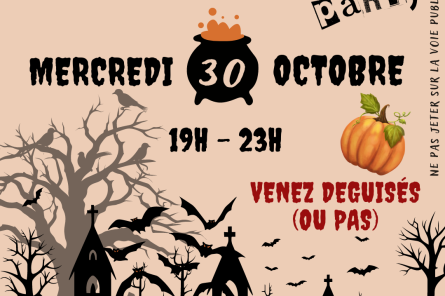 Halloween party à l'hôtel Mercure