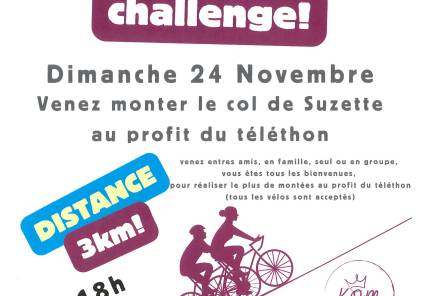 Téléthon : Lafare-Suzette Challenge !