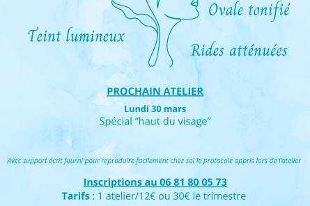 Atelier yoga du visage