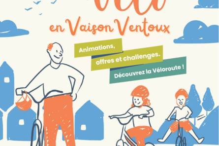 May by bike in Vaison Ventoux