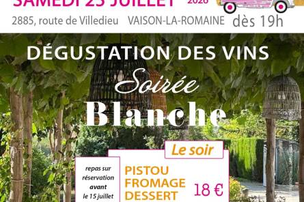 Soirée Blanche - Domaine du Gros Pata
