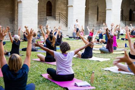 Avignon celebrates International Yoga Day!