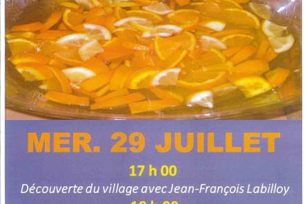 Welcome Cocktail - Puyméras, My Village